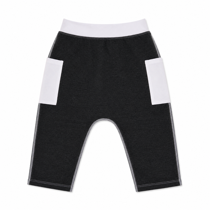 Two-Tone Capri Pants