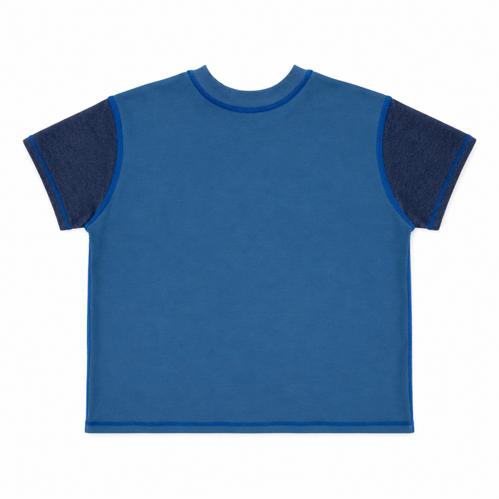 Two-Tone Boxy Tee