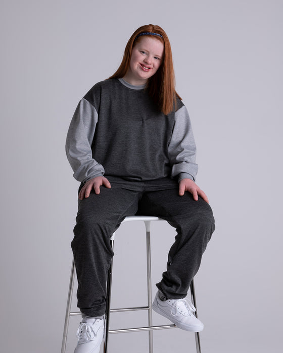 ADAPTIVE ZIPPER-BACK JUMPSUIT: TEEN & ADULTS